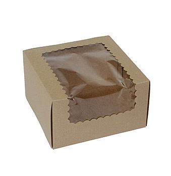 Window Cupcake Box
