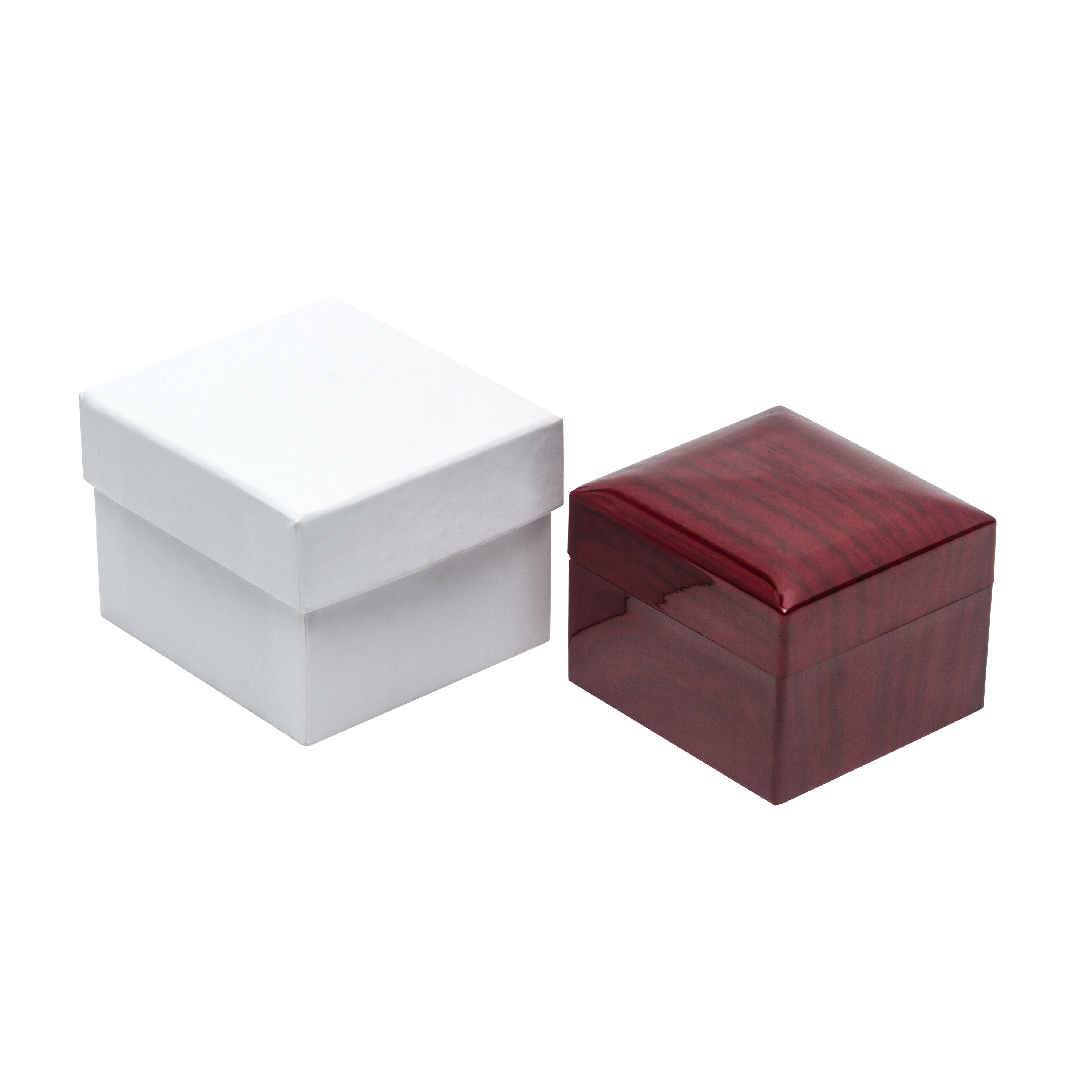 Mahogany LED Ring Box