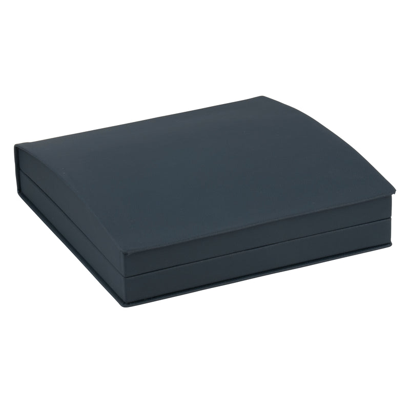 Leatherette Large Set Box Leatherette Interior with Matching Ribboned Packer