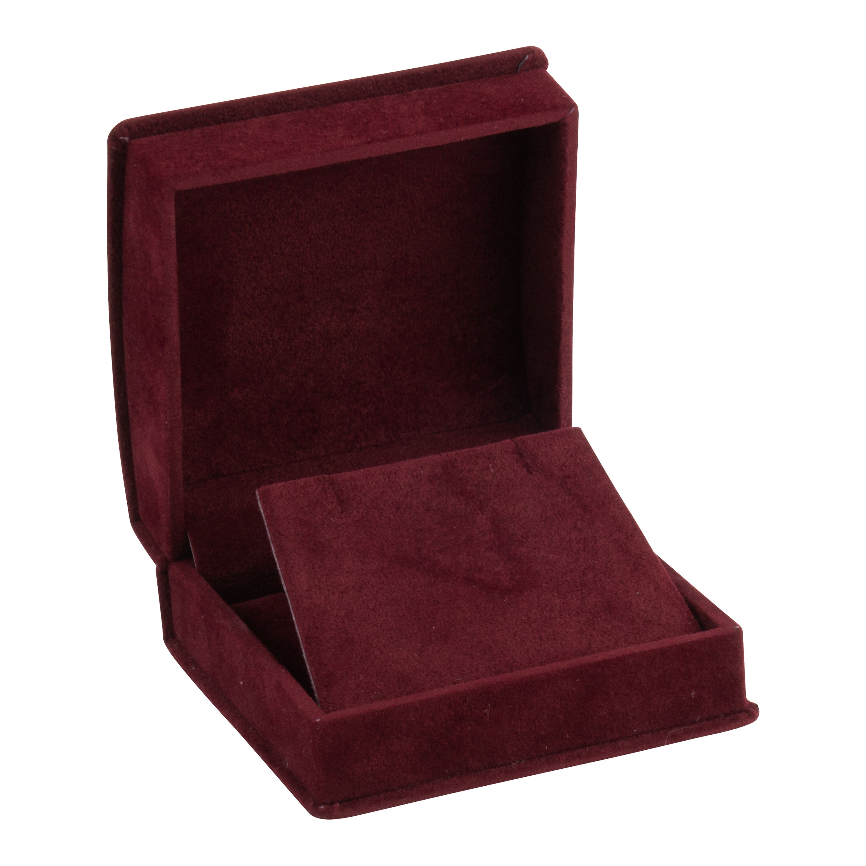 Suede Universal Box with Matching Interior with Ribboned Packer