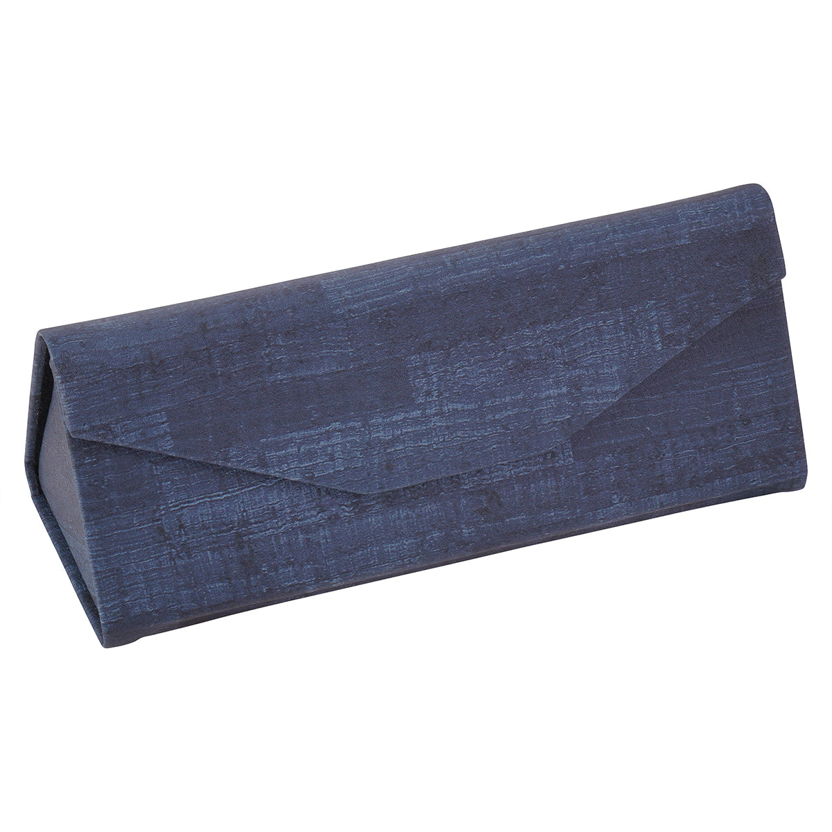 Foldable Triangular Case with Cork Texture