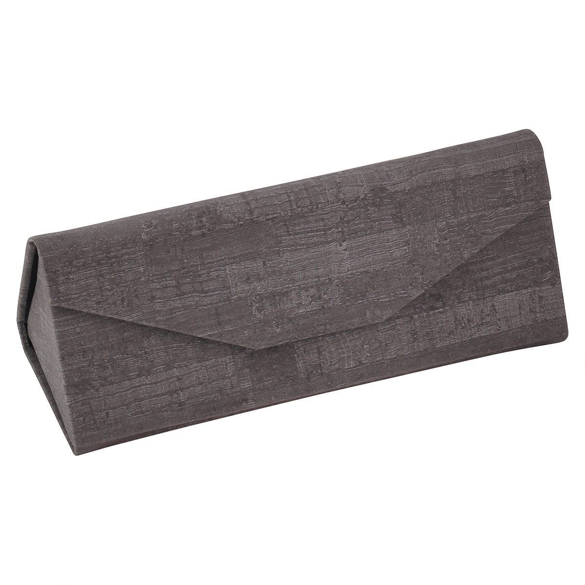 Foldable Triangular Case with Cork Texture