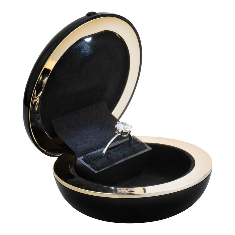 The Powder Collection Pendant or Earring Box with LED Light