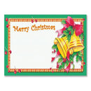 Merry Xmas Bells Gift Tag - 8.90 cm x 5 cm