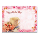 Mother's Day Cup Gift Tag - 8.90 cm x 5 cm