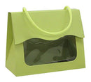 Cardboard Tote Bag with Window Favor Box
