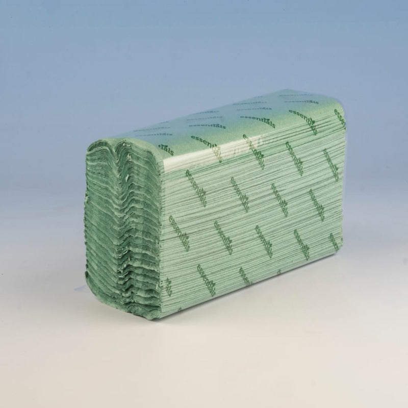 C-Fold 1-Ply Green Hand Towel