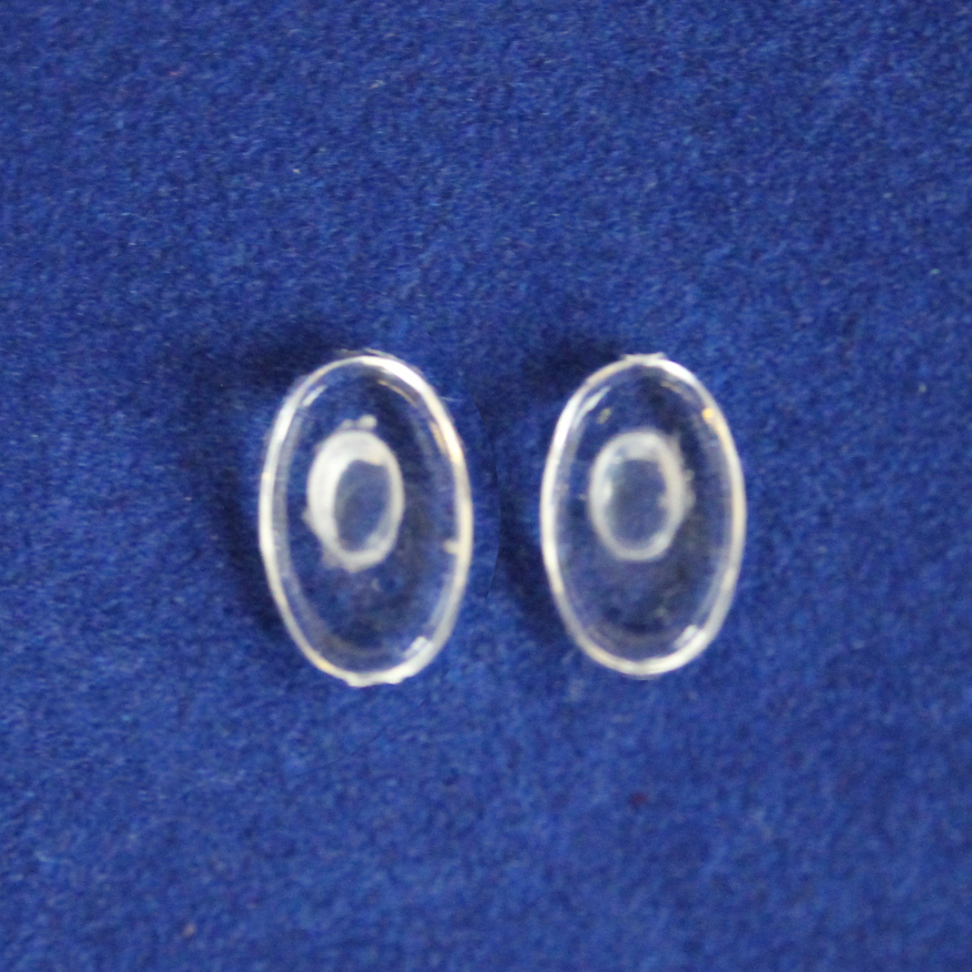 Oval Hook-On Silicone Nose Pad