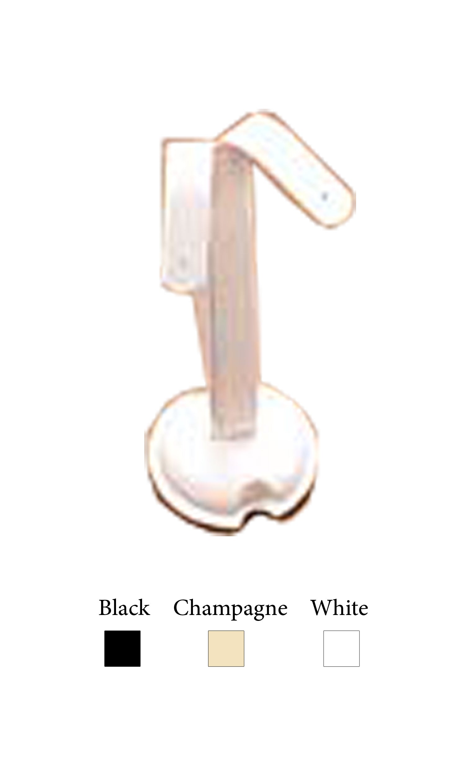 Leatherette Earring Stand