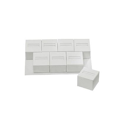 Breakaway Tray with Eight Single Ring Display Cubes