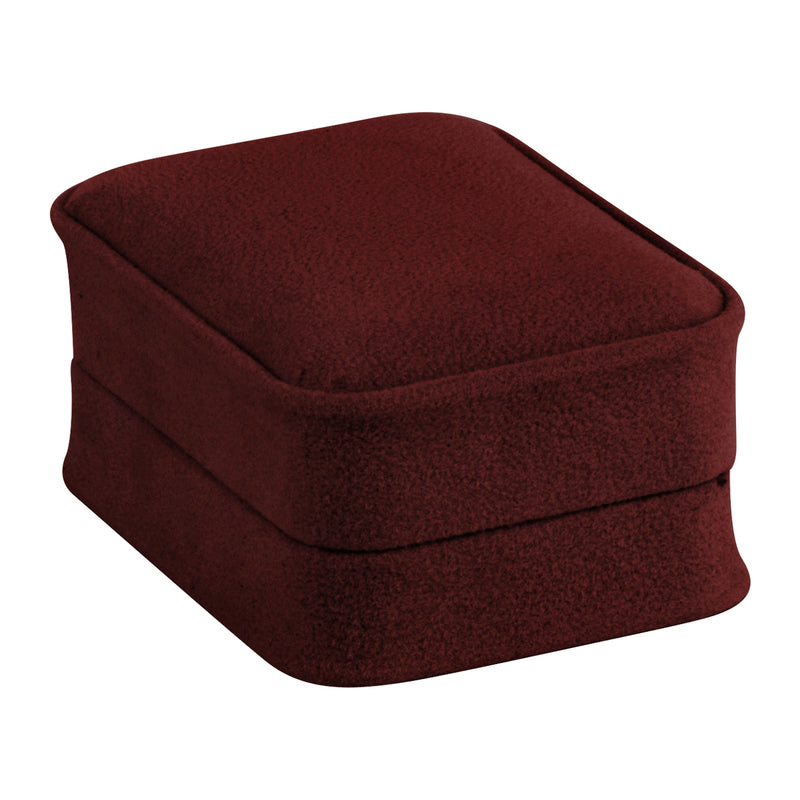 Suede Pendant Box with Matching Suede Interior