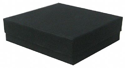 Black Cotton Filled Cardboard Boxes