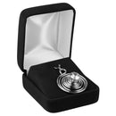 Velour Charm Box with White Sleeve