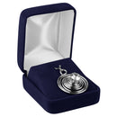 Velour Charm Box with White Sleeve