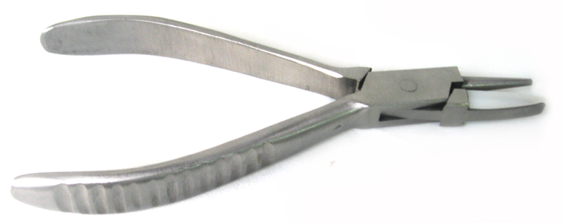 Plier with Flat Side and Round Side