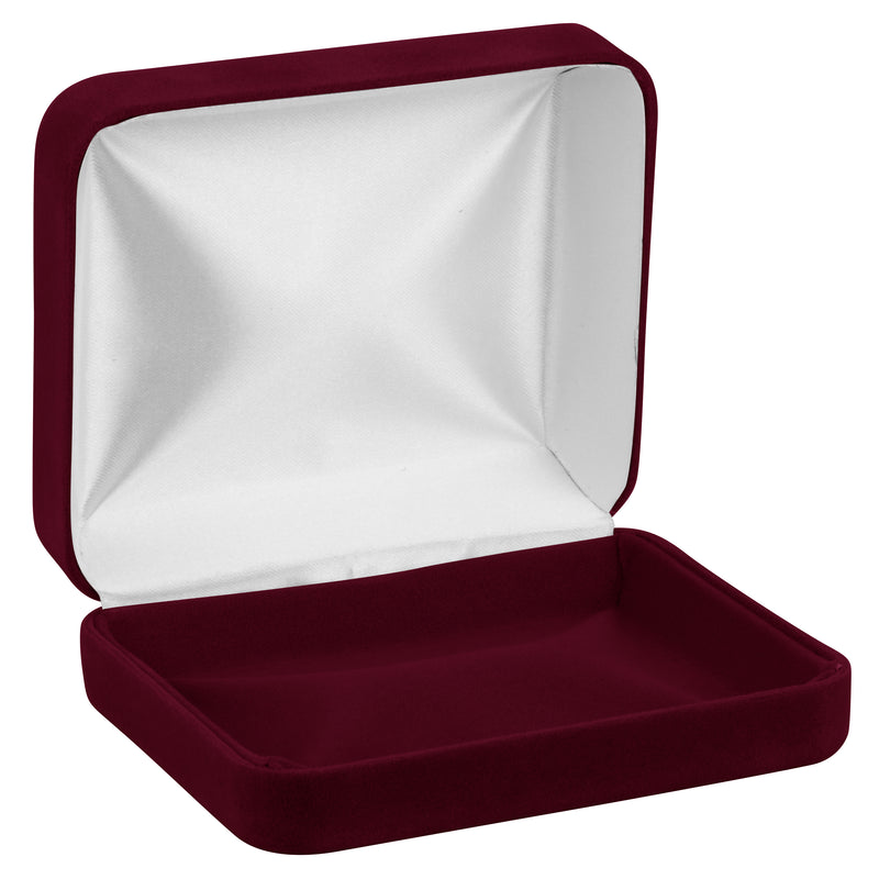 Velour Universal Box with White Sleeve