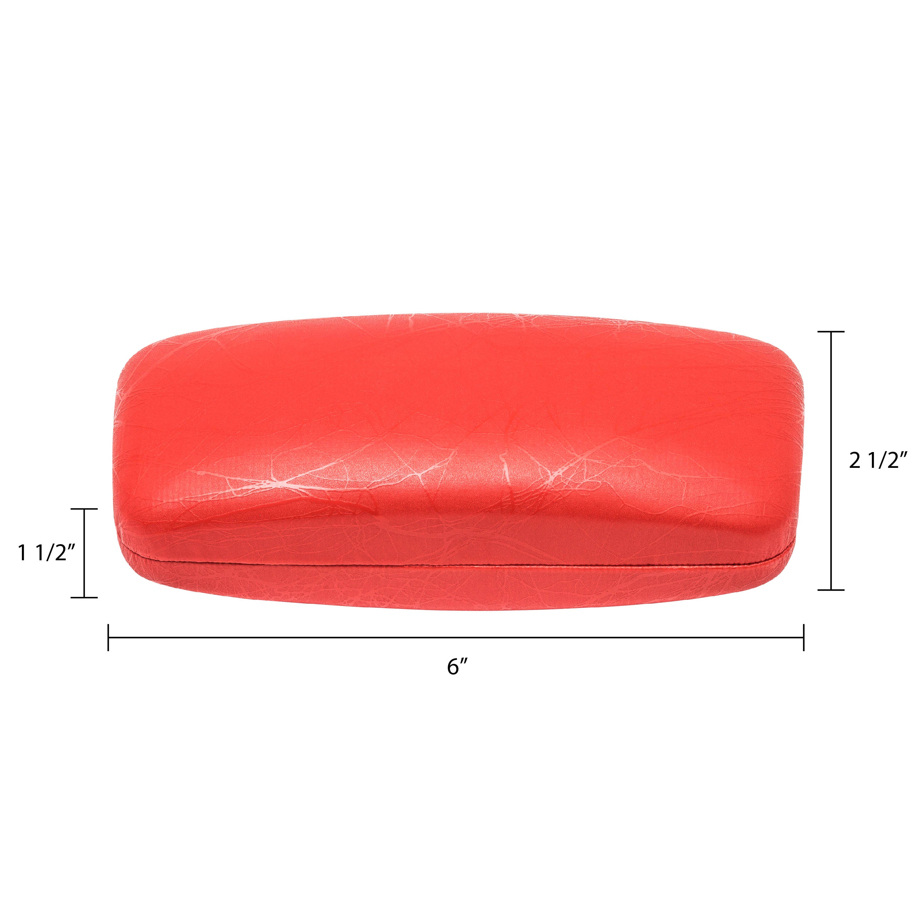 Large Hard Shell Lightning Grain Eyeglass Case