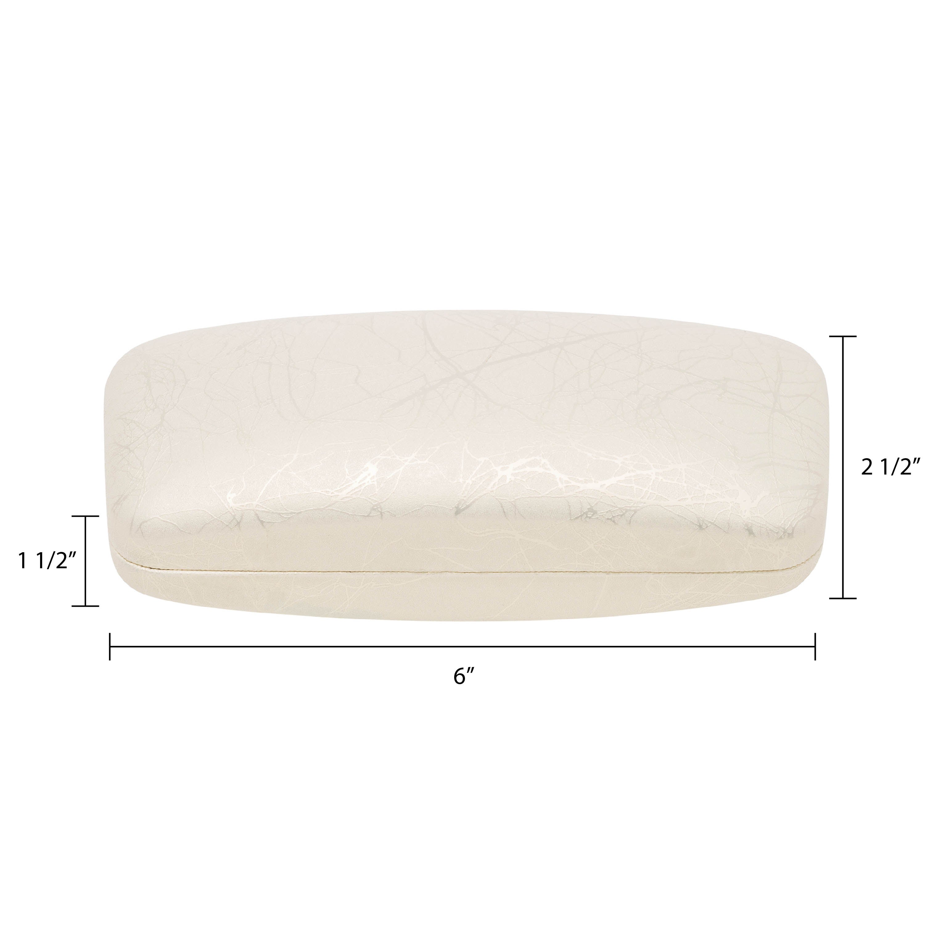 Large Hard Shell Lightning Grain Eyeglass Case
