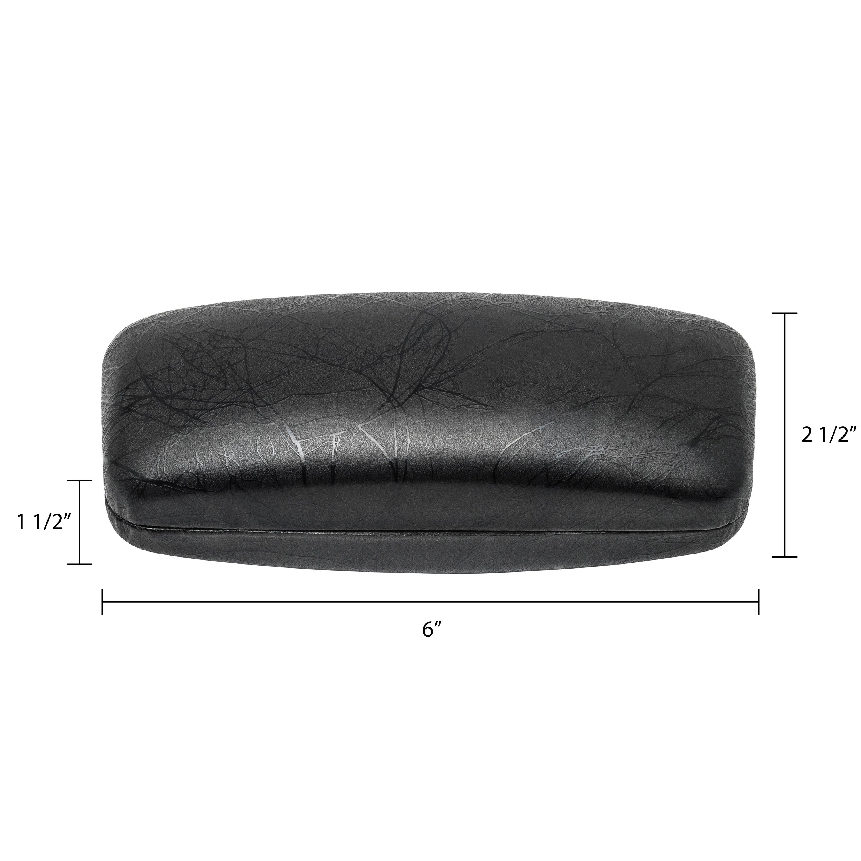 Large Hard Shell Lightning Grain Eyeglass Case