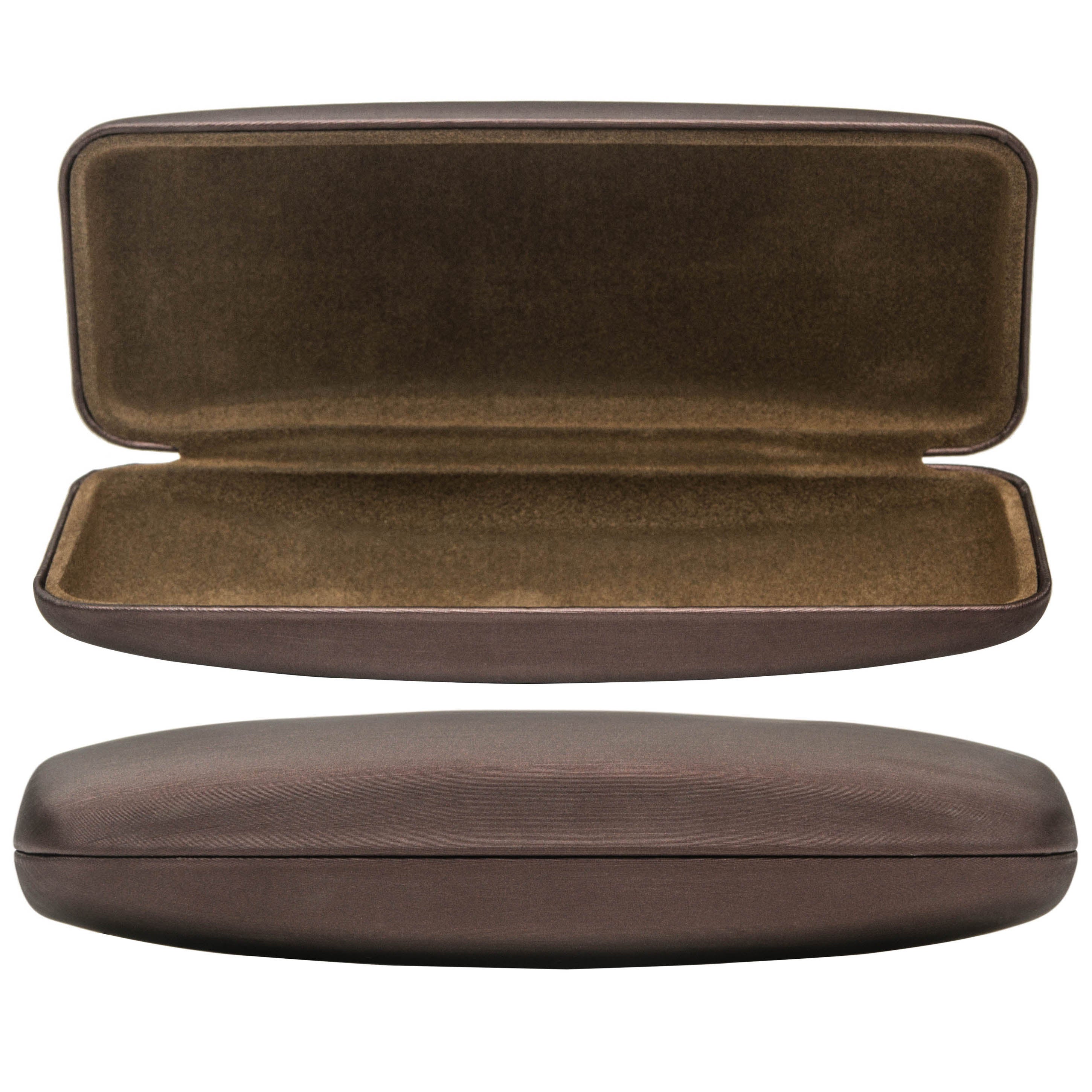 Brushed PU Eyewear Case with Matching Interior
