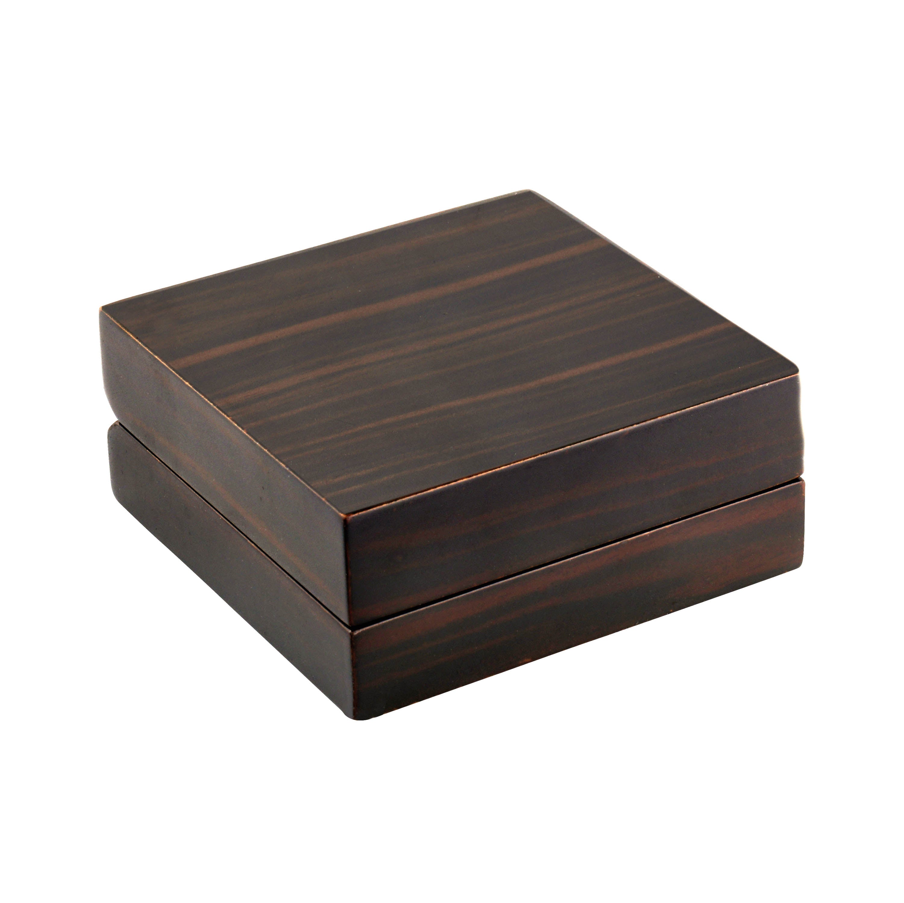 Brown Zebrawood French Clip Box