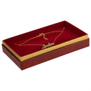 Two-tone Paper Pearl Box with Gold Accent