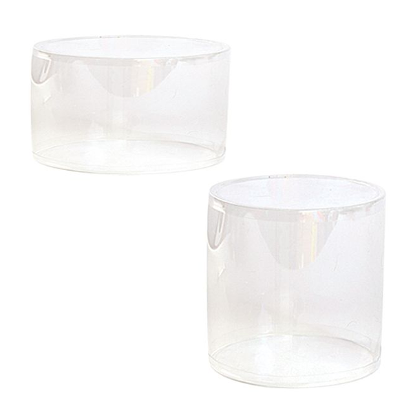 Clear Round Containers