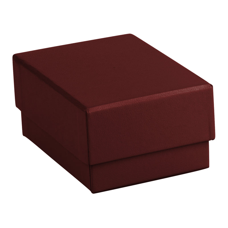 Suede Pendant Box with Matching Suede Interior