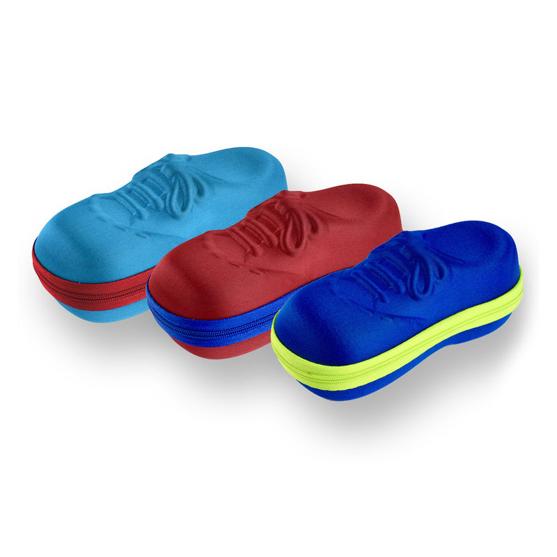 Kids Shoe Optical Case with Contrast Zipper