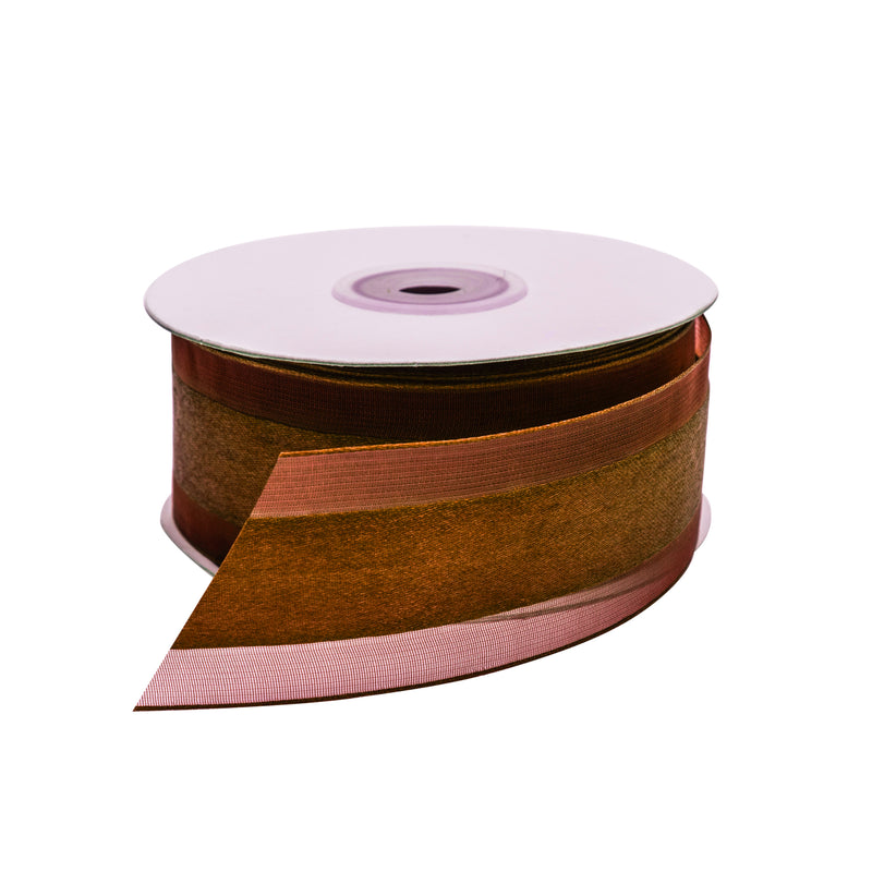 Organza Edge Satin Ribbon