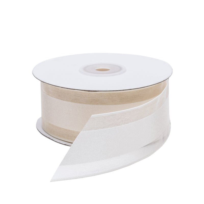 Organza Edge Satin Ribbon