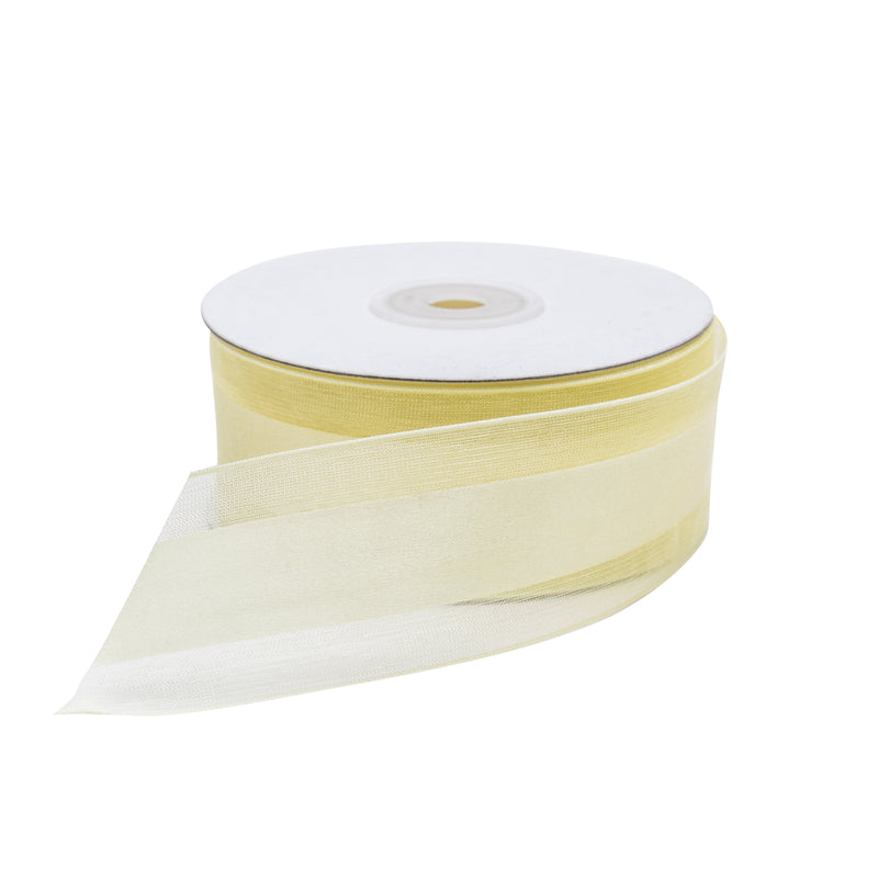 Organza Edge Satin Ribbon