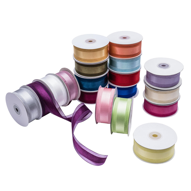 Organza Edge Satin Ribbon