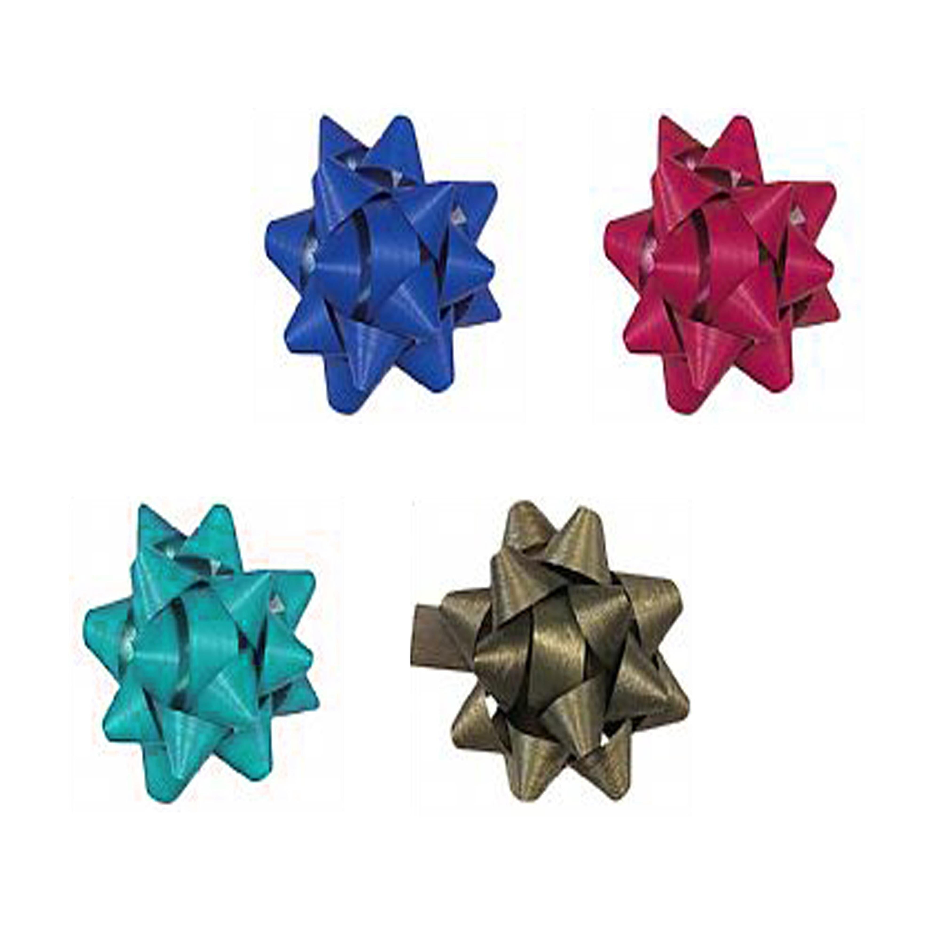 Synthetic Paper Star Bows