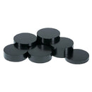 Set of 6 Black Wooden Blocks