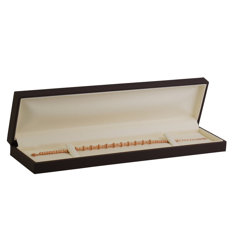 Matte Paper Covered Bracelet Box  with Matching Moulded Sleeve