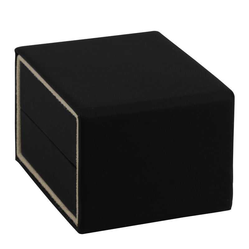 Matte Paper Covered Single Earring Box  with Matching Moulded Sleeve