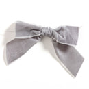 Pre-Tied Velvet Bow with Twist Tie
