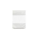 Clear Ziploc Bag with White Patch